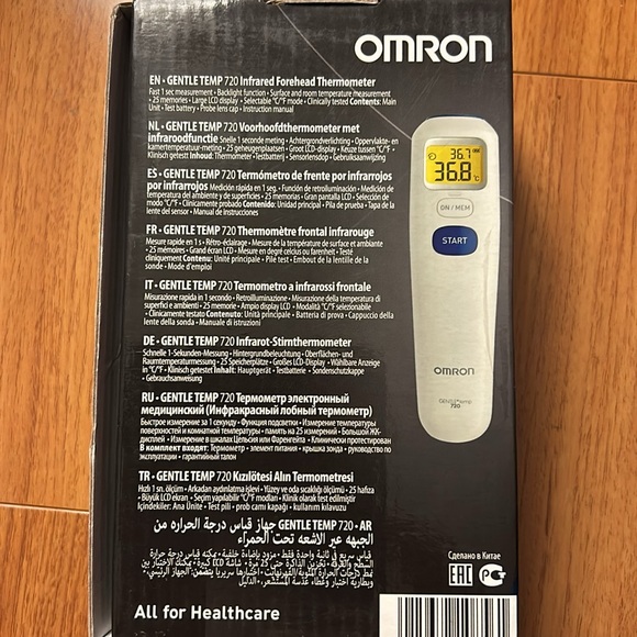Omron Gentle Thermometer 720 - Picture 2 of 10